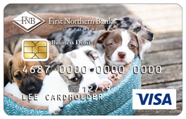 Puppies Debit Card Design