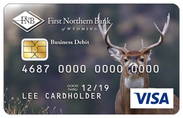 Buck Deer Debit Card Design